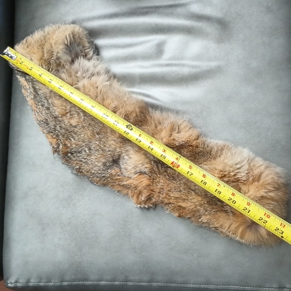 Vintage Winter Neck Scarf Fur - Picture 10 of 14
